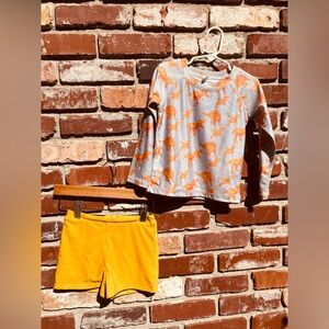 Kate Quinn 4T Dino Swim Set boy